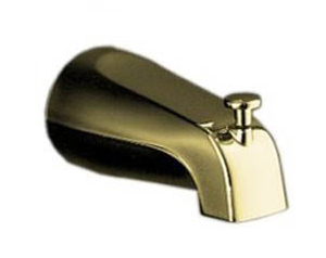 Kohler K-15136-PB Coralais Diverter Bath Spout - Polished Brass