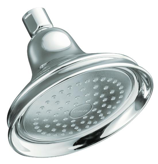 Kohler K-10590-AK-CP Single Function Katalyst Showerhead from the Bancroft Collection - Polished Chrome