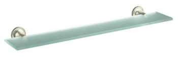 Kohler K-14440-BN Glass Shelf - Brushed Nickel