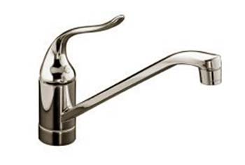 Kohler K-15175-F-BN Single Handle Kitchen Faucet - Brushed Nickel