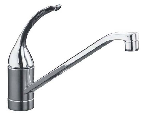 Kohler K-15175-FL-CP Single Handle Kitchen Faucet - Polished Chrome