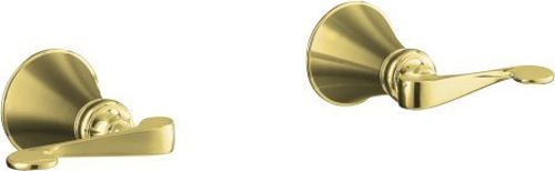 Kohler K-16217-4-PB Two Handle Valve Only Faucet - Polished Brass