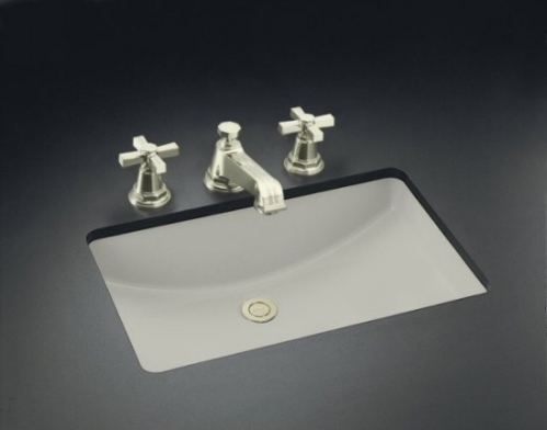 Kohler K-2215-95 Ladena Undercounter Lavatory With Overflow - Ice Grey (Faucet Not Included)