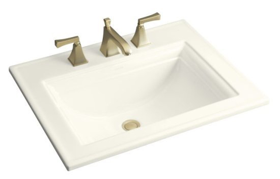 Kohler K-2337-8-96 Memoirs Self-Rimming Lavatory With Stately Design and 8