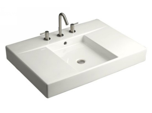 Kohler K-2955-8-0 Traverse Top and Basin Lavatory with 8