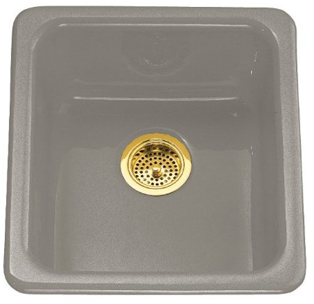 Kohler K-6584-K4 Iron/Tones Self-Rimming/Undercounter Kitchen Sink - Cashmere