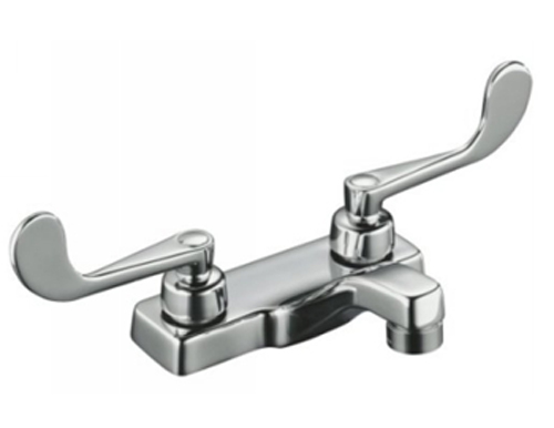 Kohler K-7404-5A-CP Triton Two-Handle Centerset Lavatory Faucet - Polished Chrome