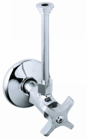 Kohler K-7638-BN Angle Supply with Stop - Brushed Nickel (Pictured in Polished Chrome)