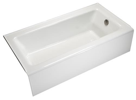Kohler K-876-0 Bellwether Bath With Integral Apron And Right-Hand Drain - White