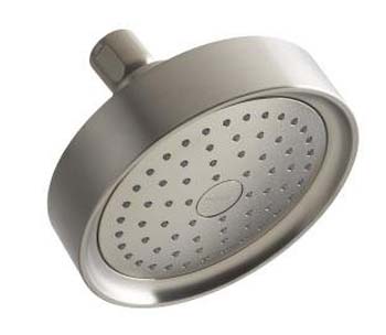 Kohler K-965-AK-BN Single Function Katalyst Showerhead from the Purist Collection - Brushed Nickel