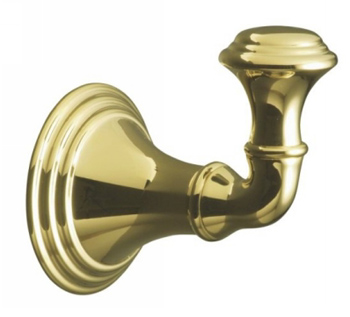 Kohler K-10555-PB Devonshire Robe Hook - Polished Brass
