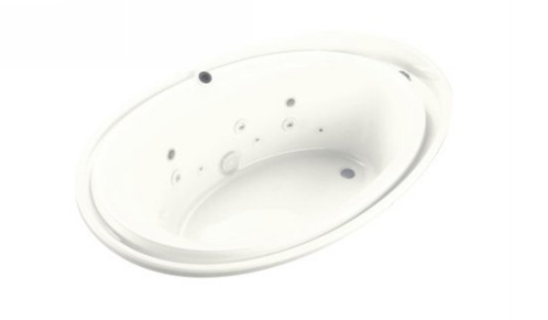 Kohler K1110AHWH Purist Whirlpool With Spa Experience - White