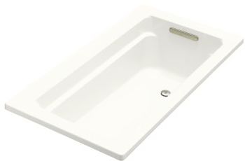 Kohler K-1123-0 Archer 5' Bath With Comfort Depth Design - White