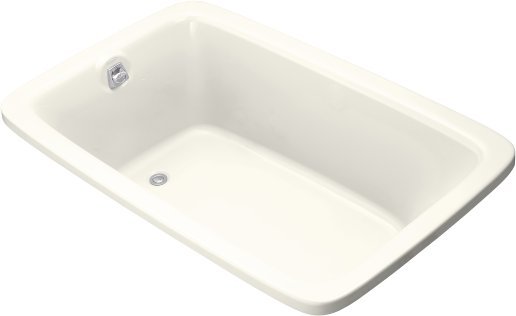 Kohler K-1156-96 Bancroft 5.5 Foot Drop In Soaking Tub With Reversible Drain - Biscuit