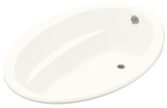 Kohler K-1162-G-0 Sunward 5' BubbleMassage Bath - White