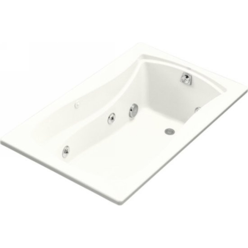 Kohler K-1239-0 Mariposa 5 Foot Drop In Jetted Tub with Left Hand Drain - White