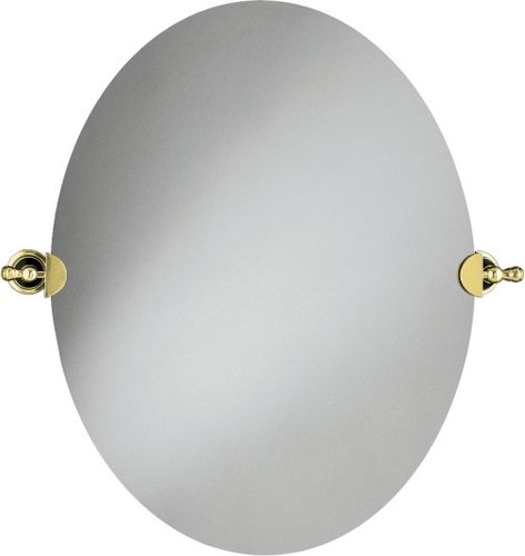 Kohler K-16145-PB Revival Oval Wall Mirror - Polished Brass