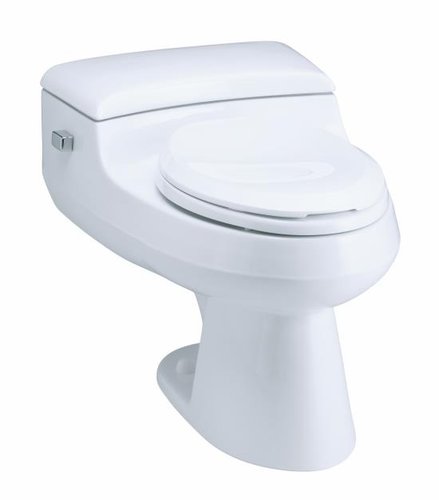 Kohler K-3597-0 San Raphael Comfort Height Pressure Lite 1.0 GPF Toilet - White