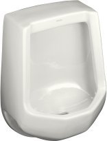 Kohler K-4989-R-0 Freshman Urinal With Rear Spud - White