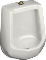 Kohler K-4989-T-0 Freshman Urinal With Top Spud - White