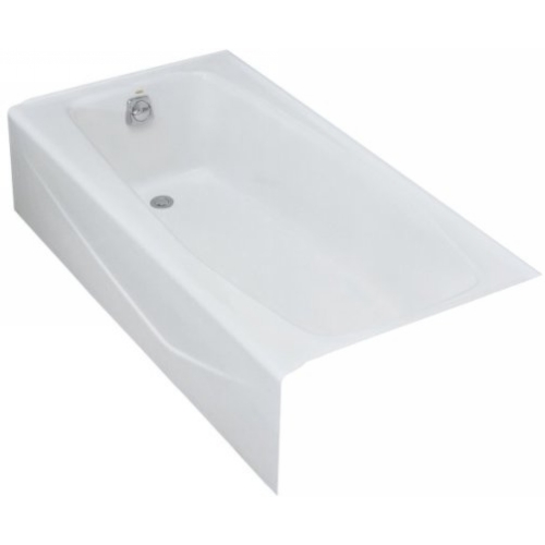 Kohler K-715-0 Villager Bath With Left-Hand Drain - White