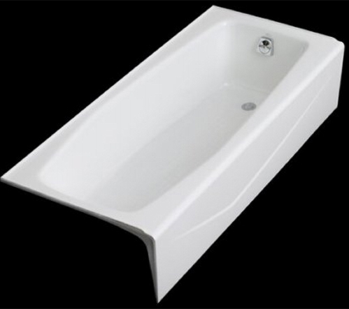 Kohler K-716-0 Villager Bath With Right-Hand Drain - White