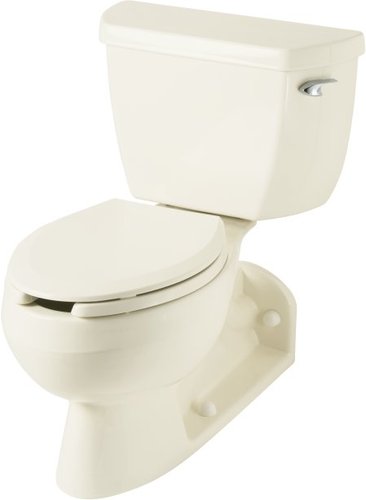 Kohler K-3554-RA-0 Barrington Two Piece Elongated Toilet - White