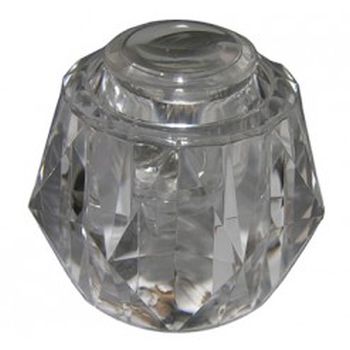 Lasco HC-169B Delta Crystal #2391 Single Lever Shower Handle - Clear