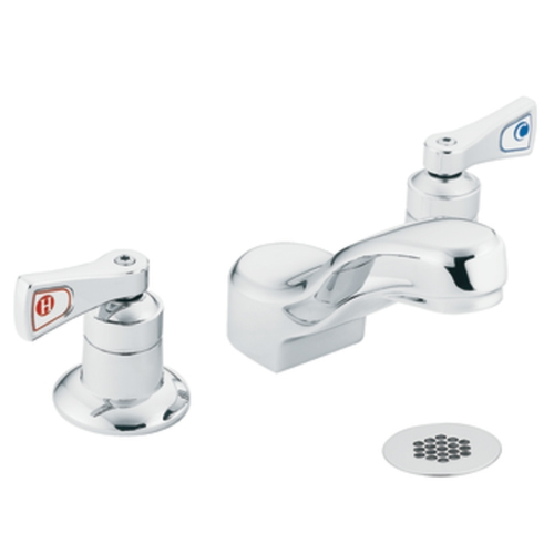 Moen 8224 Commercial Two Handle Lavatory Faucet Chrome
