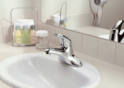 Moen 8413 Commercial Single Handle Lavatory Faucet Chrome