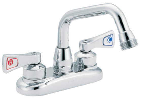 Moen 8277 Commercial Two Handle Bar Faucet - Chrome