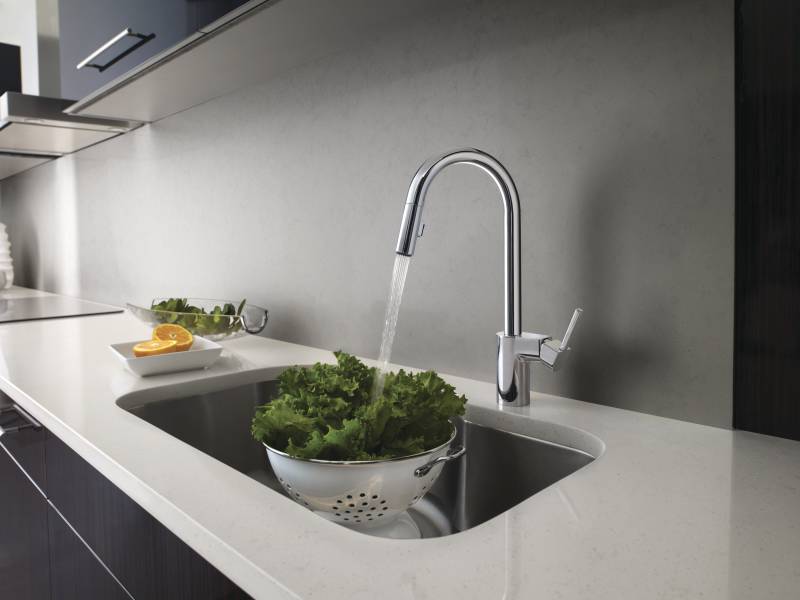 Moen 7565 Align Single Handle High Arc Pulldown Kitchen Faucet
