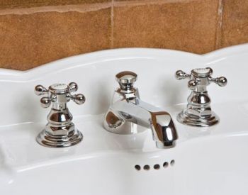 Newport Brass 920-26 Astor Two Handle Widespread Lavatory Faucet - Polished Chrome