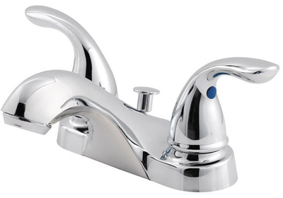 Pfister LG143-6100 Pfirst Double Handle Centerset Lavatory Faucet - Chrome