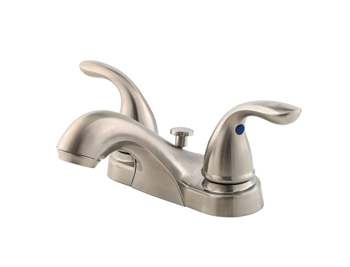 Pfister LG143-610K Pfirst Double Handle Centerset Lavatory Faucet - Brushed Nickel