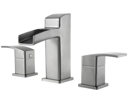 Price Pfister GT49-DF0K Kenzo Widespread Lavatory Faucet Brushed Nickel
