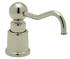 Rohl LS650CSTN Country Soap/Lotion Dispenser - Satin Nickel
