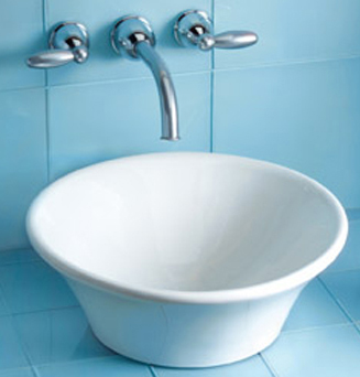 Toto LT524G-03 Alexis Vessel Lavatory With SanaGloss - Bone (Pictured in Cotton)