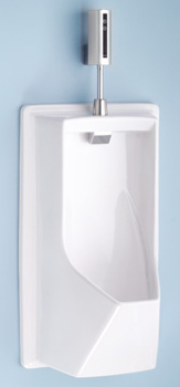 Toto UE930-51C Lloyd Urinal With Electronic Flush Valve - Ebony (Pictured in Cotton White)