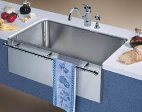 Blanco Blancomagnum Specialty Single Bowl Sink With Apron And Towel Bar
