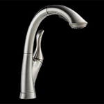 Delta Linden Single Handle Pull Out Kitchen Faucet