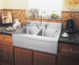 Elkay Elite Gourmet Double Bowl Kitchen Sink With Apron